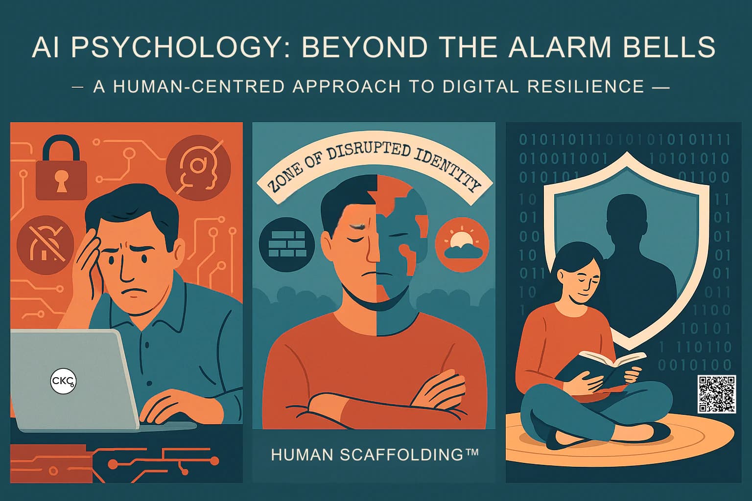 AI Psychology: Beyond the Alarm Bells - A Human-Centred Approach to Digital Resilience